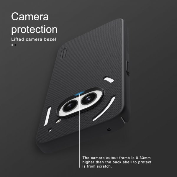 Nillkin Nothing Phone (2a) Skal Super Frosted Shield Vit