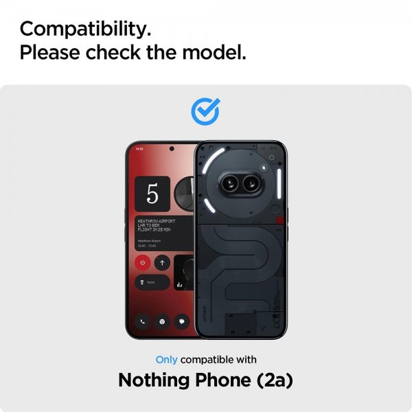 Spigen Nothing Phone (2a) Skärmskydd GLAS.tR ALIGNmaster 2-pack