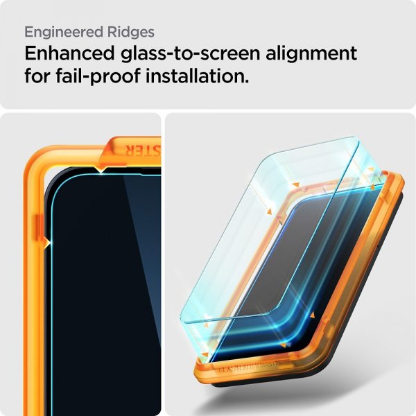 Spigen Nothing Phone (2a) Skärmskydd GLAS.tR ALIGNmaster 2-pack
