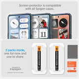 Spigen Nothing Phone (3a)/Phone (3a) Pro Skärmskydd GLAS.tR EZ Fit