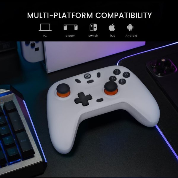 GameSir Nova Lite Multiplatform Controller Domino White