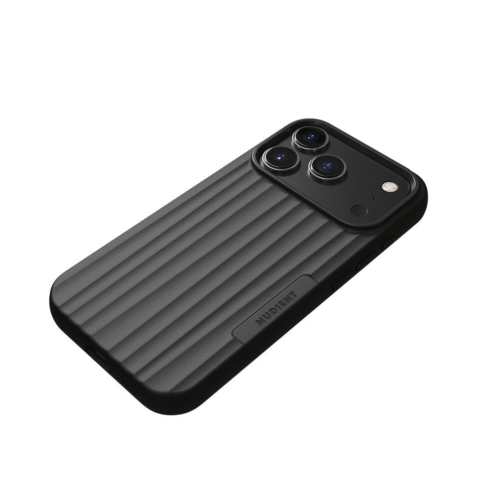 Nudient iPhone 17 Pro/iPhone 18 Pro Skal Bold Case MagSafe Charcoal Black