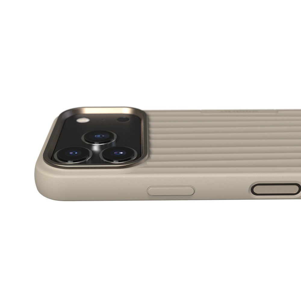 Nudient iPhone 17 Pro/iPhone 18 Pro Skal Bold Case MagSafe Linen Beige