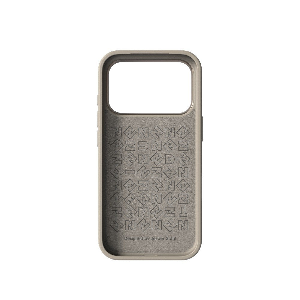 Nudient iPhone 17 Pro/iPhone 18 Pro Skal Bold Case MagSafe Linen Beige