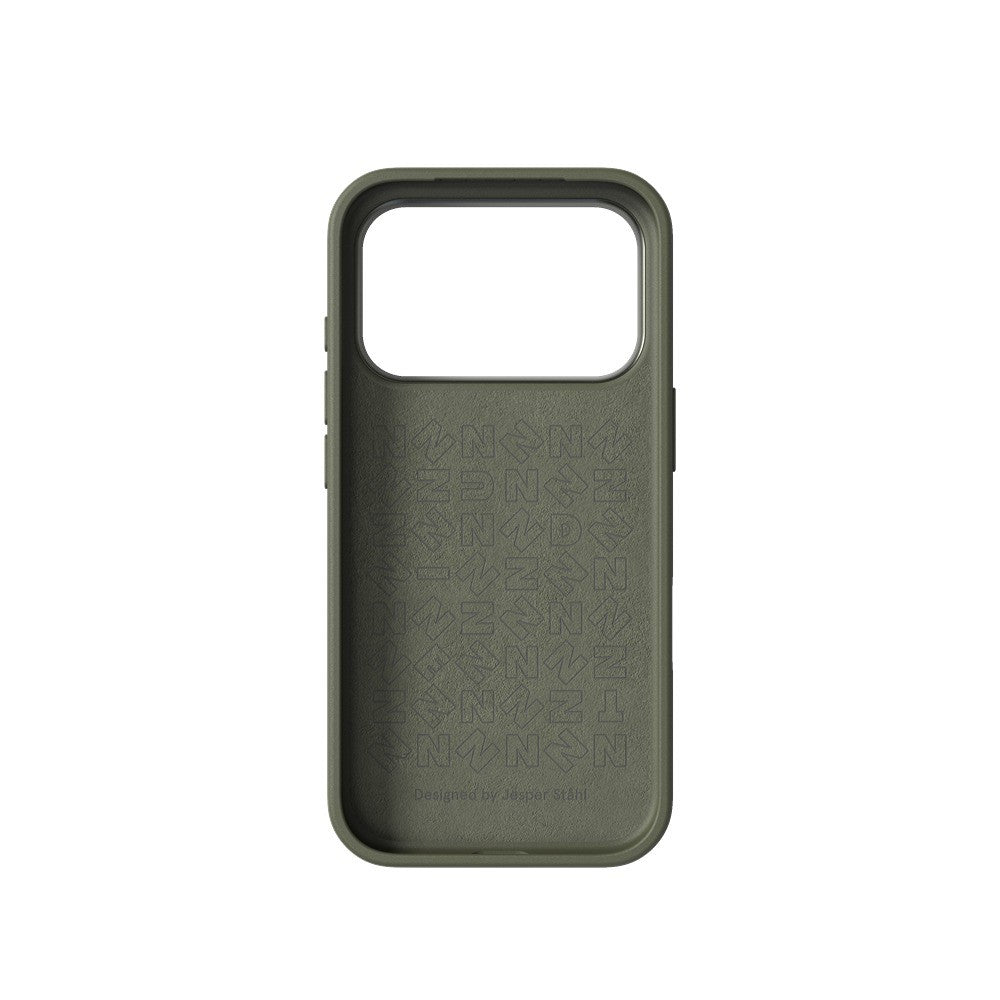 Nudient iPhone 17 Pro/iPhone 18 Pro Skal Bold Case MagSafe Olive Green