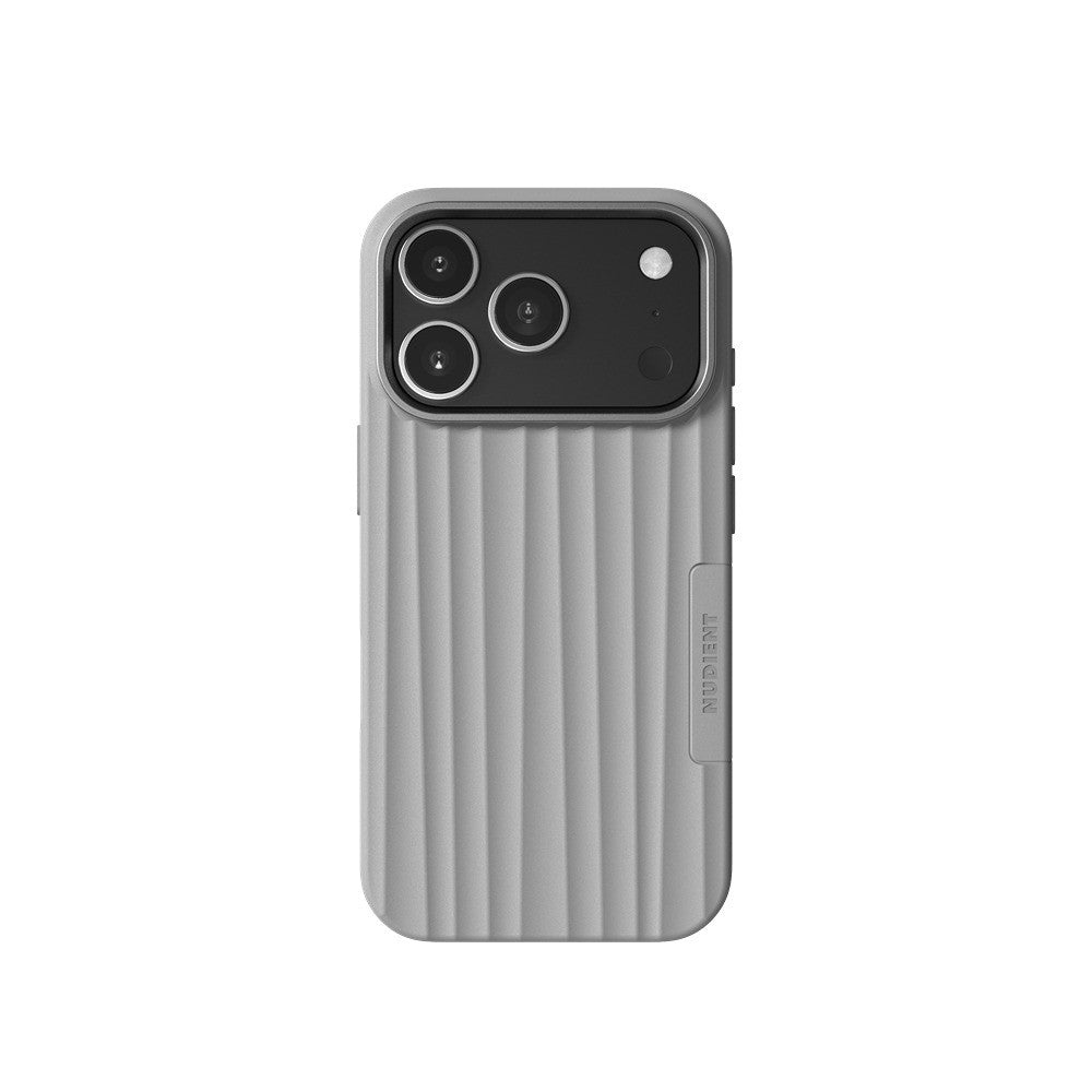 Nudient iPhone 17 Pro/iPhone 18 Pro Skal Bold Case MagSafe Urban Grey