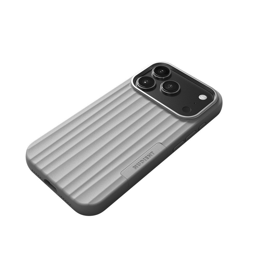 Nudient iPhone 17 Pro/iPhone 18 Pro Skal Bold Case MagSafe Urban Grey
