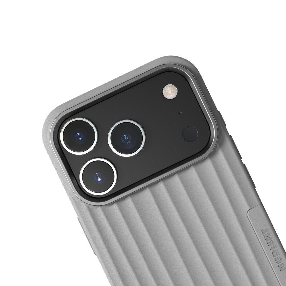 Nudient iPhone 17 Pro/iPhone 18 Pro Skal Bold Case MagSafe Urban Grey