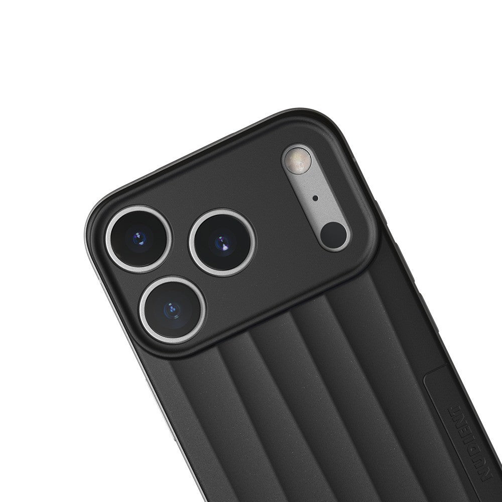 Nudient iPhone 17 Pro/iPhone 18 Pro Skal Slice Case MagSafe Ink Black