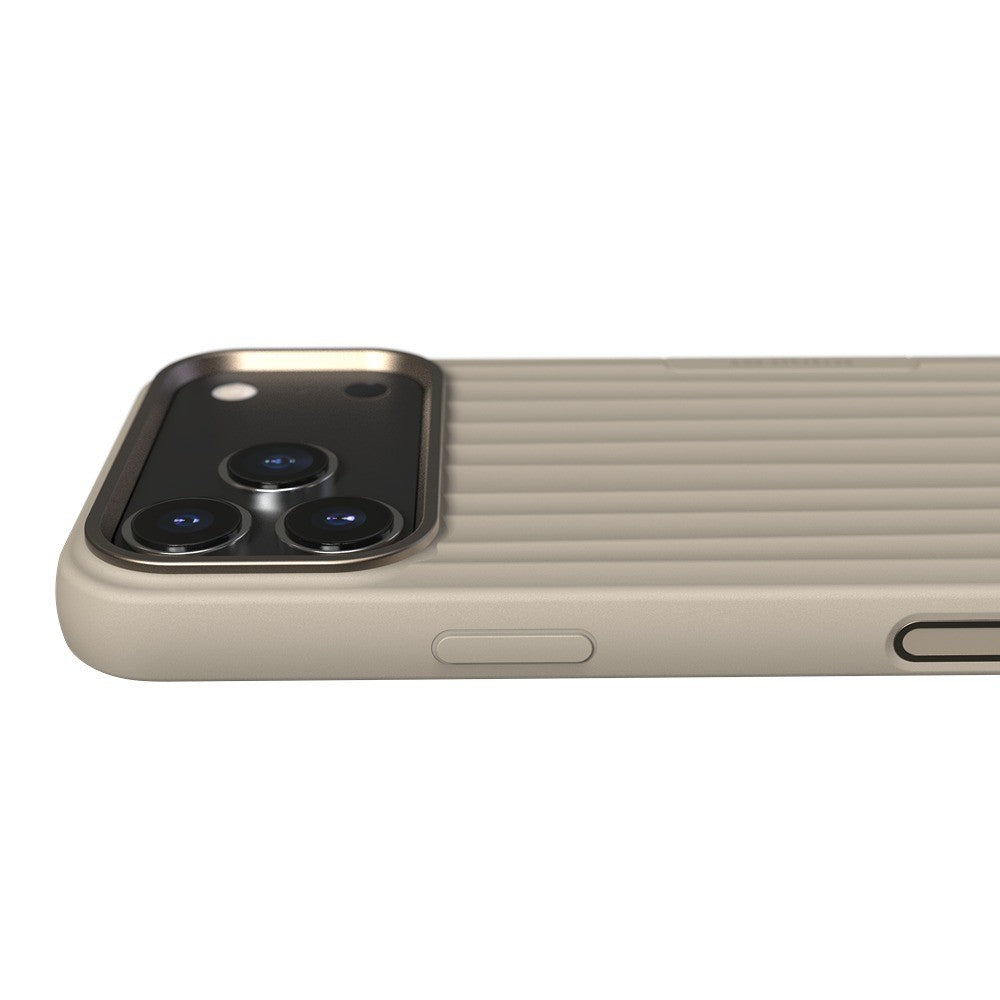 Nudient iPhone 17 Pro Max/iPhone 18 Pro Max Skal Bold Case MagSafe Linen Beige