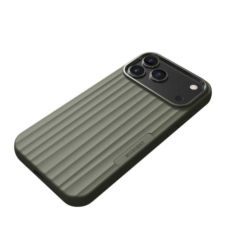 Nudient iPhone 17 Pro Max/iPhone 18 Pro Max Skal Bold Case MagSafe Olive Green