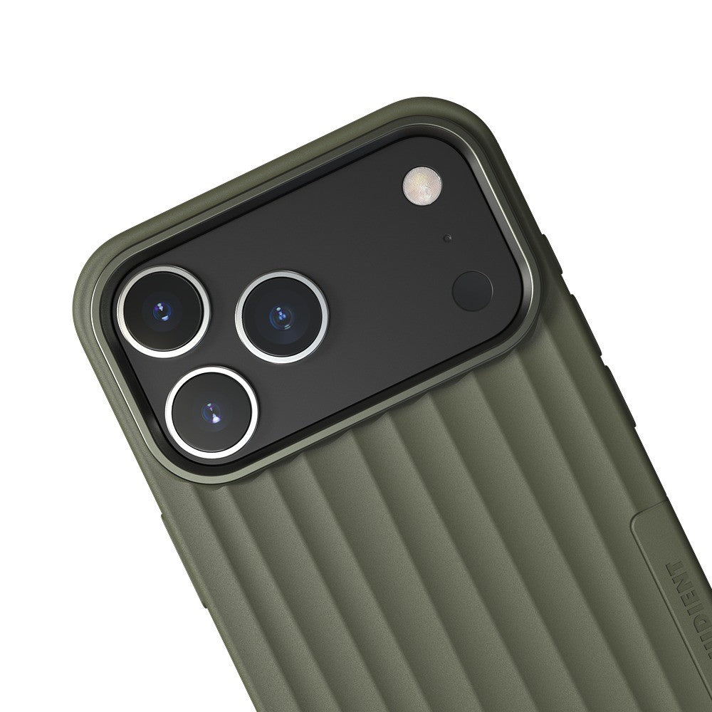 Nudient iPhone 17 Pro Max/iPhone 18 Pro Max Skal Bold Case MagSafe Olive Green