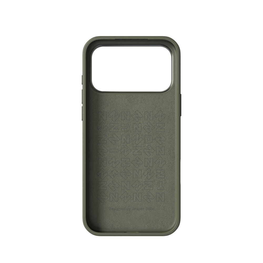 Nudient iPhone 17 Pro Max/iPhone 18 Pro Max Skal Bold Case MagSafe Olive Green