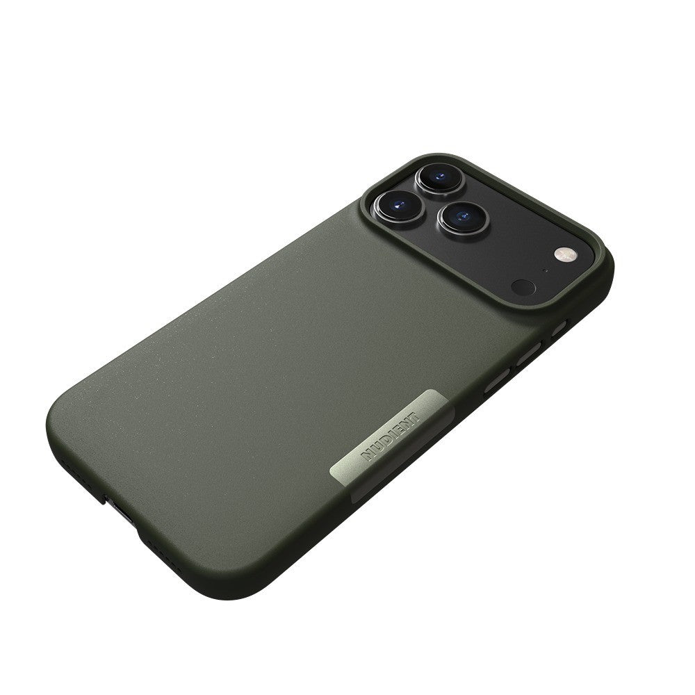 Nudient iPhone 17 Pro Max/iPhone 18 Pro Max Skal Thin Case MagSafe Pine Green