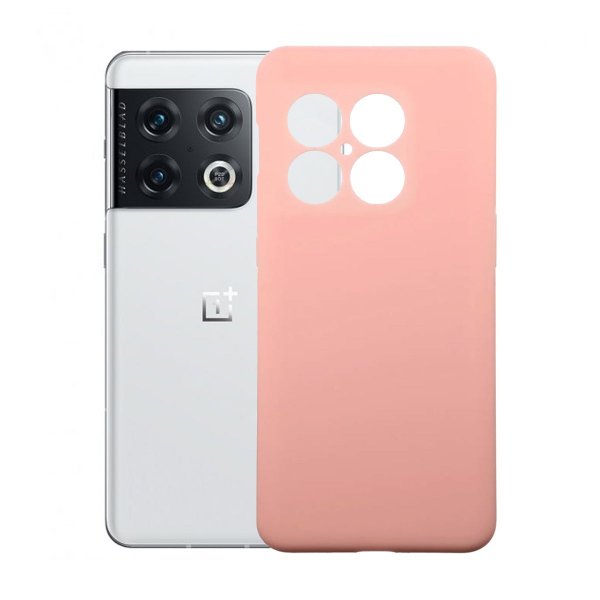 OnePlus 10 Pro Skal Silikon Rosa