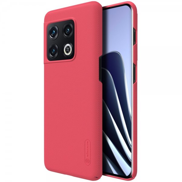 Nillkin OnePlus 10 Pro Skal Frosted Shield Röd