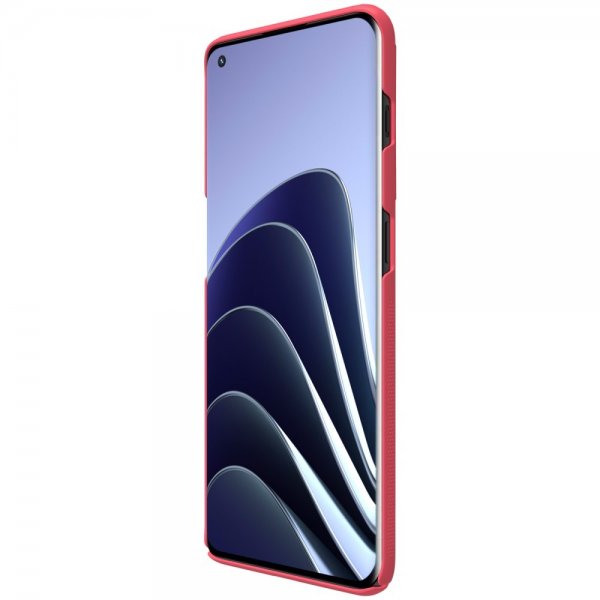 Nillkin OnePlus 10 Pro Skal Frosted Shield Röd