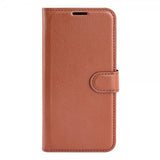 OnePlus 11 Fodral Litchi Brun
