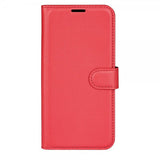 OnePlus 11 Fodral Litchi Röd