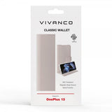 Vivanco OnePlus 13 Fodral Classic Wallet Taupe