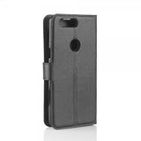 OnePlus 5T Fodral Litchi Svart