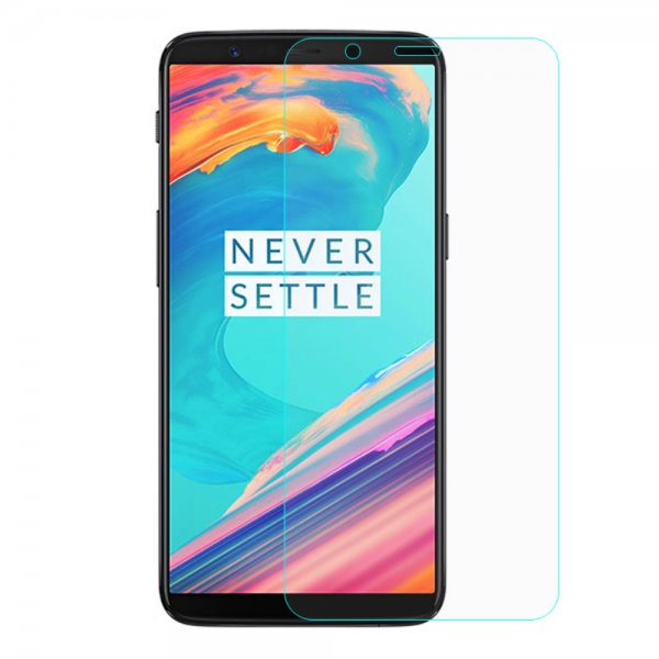OnePlus 5T Skärmskydd i Härdat Glas Case Friendly