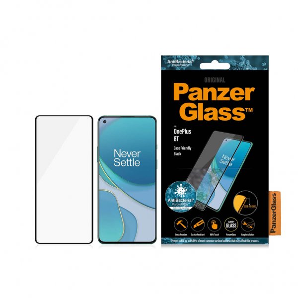 PanzerGlass OnePlus 8T Skärmskydd Case Friendly