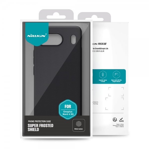 Nillkin OnePlus Nord 4 Skal Super Frosted Shield Svart