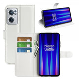 OnePlus Nord CE 2 5G Fodral Litchi Vit