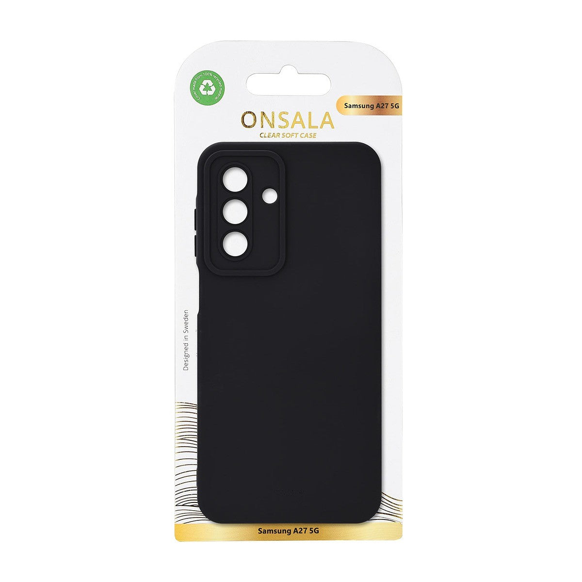 Onsala Samsung Galaxy A27 Skal Silikonkänsla Svart