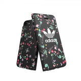 Adidas iPhone 6/6S/7/8/SE Fodral OR Booklet Case AOP FW18 Blommor Svart