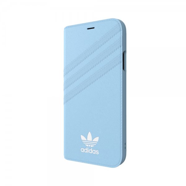 Adidas iPhone X/Xs Fodral OR Booklet Case Suede FW18 Blå