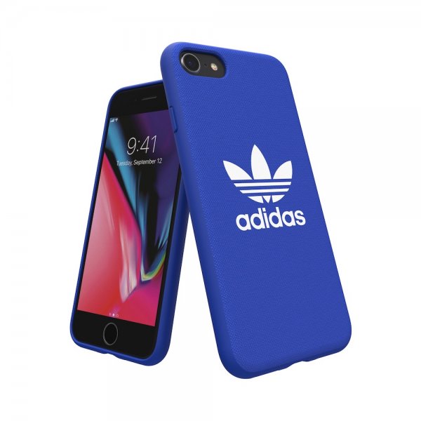 Adidas iPhone 6/6S/7/8/SE Skal OR Moulded Case ADICOLOR SS18 Blå