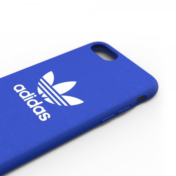 Adidas iPhone 6/6S/7/8/SE Skal OR Moulded Case ADICOLOR SS18 Blå
