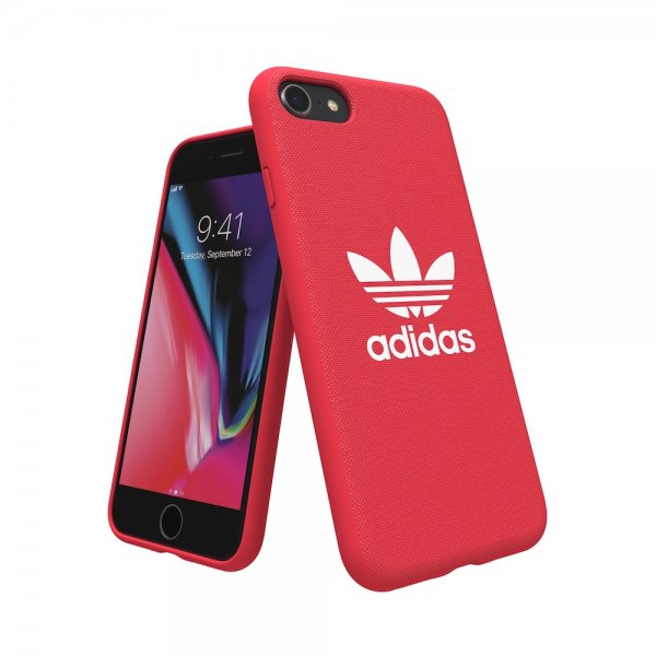 Adidas iPhone 6/6S/7/8/SE Skal OR Moulded Case ADICOLOR SS18 Röd