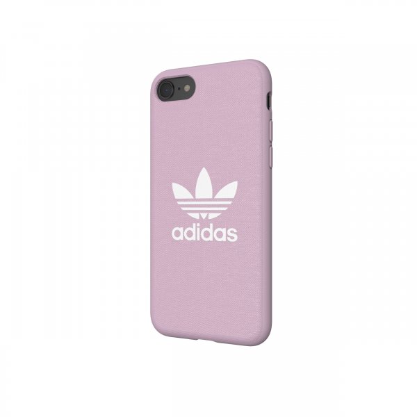 Adidas iPhone 6/6s/7/8/SE Skal OR Moulded Case Canvas FW18 Clear Pink