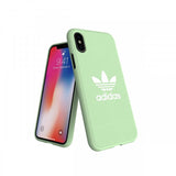 Adidas iPhone X/Xs Skal OR Moulded Case Canvas FW18 Clear Mint