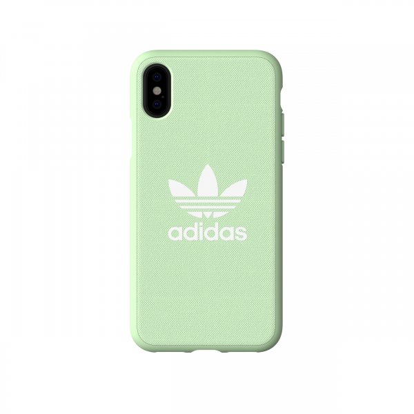 Adidas iPhone X/Xs Skal OR Moulded Case Canvas FW18 Clear Mint
