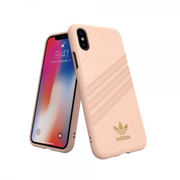 Adidas iPhone X/Xs Skal OR Moulded Case Snake FW18 Rosa