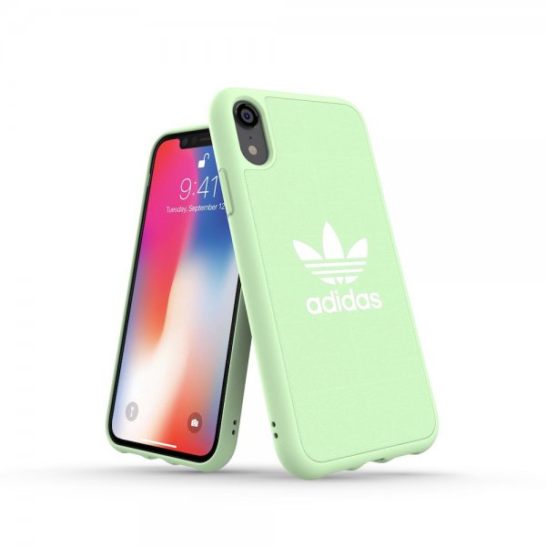Adidas iPhone Xr Skal OR Moulded Case Canvas FW18 Clear Mint