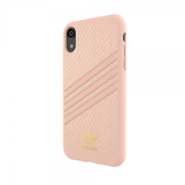 Adidas iPhone Xr Skal OR 3-Stripes Snap Case Snake FW18 Rosa