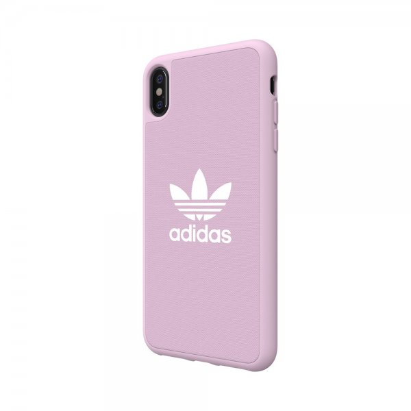 Adidas iPhone Xs Max Skal OR Moulded Case Canvas FW18 Clear Pink