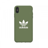 Adidas iPhone Xs Max Skal OR Moulded Case Canvas FW18 Trace Green
