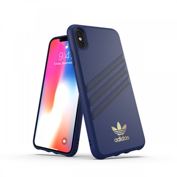 Adidas iPhone Xs Max Skal OR 3-Stripes Snap Case FW18 Mörkblå
