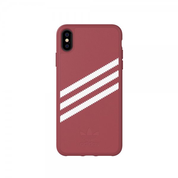 Adidas iPhone Xs Max Skal OR Moulded Case Suede FW18 Rosa