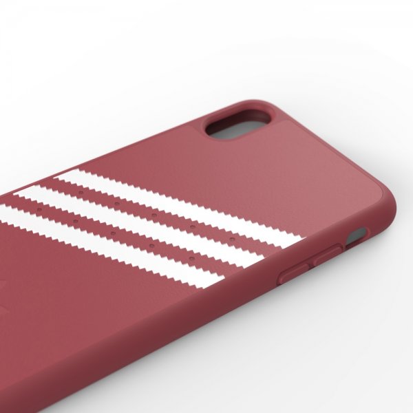 Adidas iPhone Xs Max Skal OR Moulded Case Suede FW18 Rosa