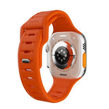 KeyBudz Apple Watch 44/45/46mm/Apple Watch Ultra Armband Journey Electric Orange