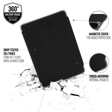 Pipetto iPad Air 2019 (gen 3)/iPad Pro 10.5 Fodral Origami Shield Marinblå