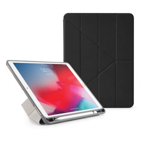 Pipetto iPad Air 2019 (gen 3) Origami Fodral Pennfack Svart