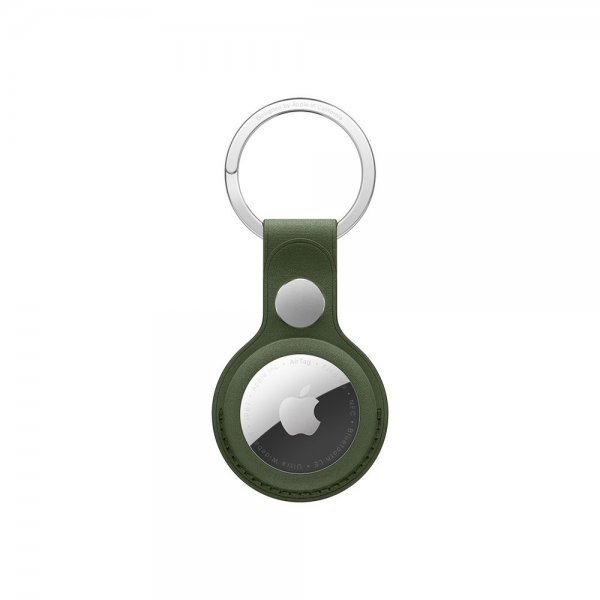 Apple Original AirTag Hållare FineWoven Nyckelring Moss